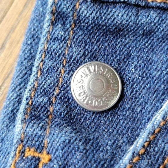 Levi's Jean Overall Paw Patrol Fabric Paint Denim Custom Toddler sz.2-5T Unisex - Picture 6 of 16